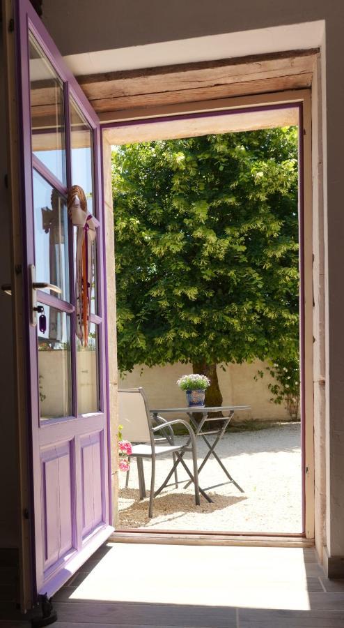Gite Rural La Maison Mauve Ventouse Buitenkant foto