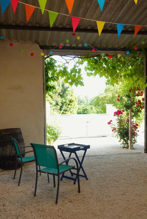 Gite Rural La Maison Mauve Ventouse Buitenkant foto
